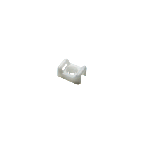 TAC-1-W — бели държачи за кабелни превръзки, 15 × 10 × 7 mm, 100 бр.