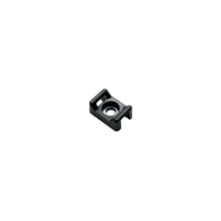 TAC-1-B — черни държачи за кабелни превръзки, 15 × 10 × 7 mm, 100 бр.