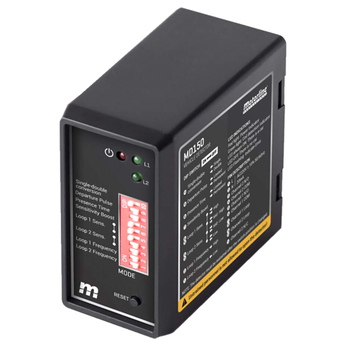 Motorline MD150 — двуканален детектор за индуктивни контури, 230 V AC Motorline MD150 — двуканален детектор за индуктивни контури, 230 V AC