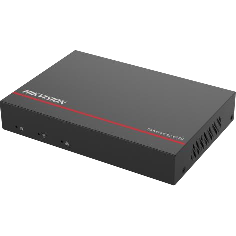 Hikvision DS-E04NI-Q1/4P1T — 4-канален PoE NVR с вграден 1 TB SSD Hikvision DS-E04NI-Q1/4P1T — 4-канален PoE NVR с вграден 1 TB SSD