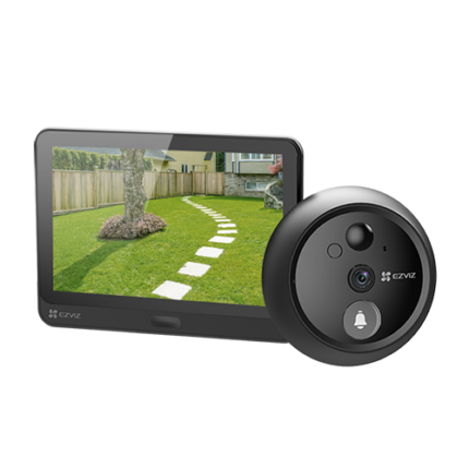 EZVIZ CS-HP4(2WPFBS) — видео шпионка с 4.3-инчов монитор