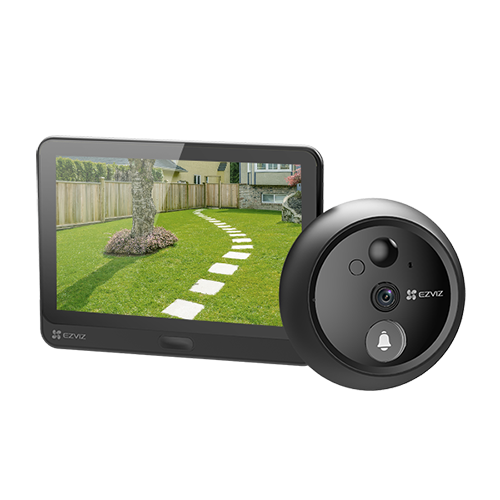 EZVIZ CS-HP4(2WPFBS) — видео шпионка с 4.3-инчов монитор