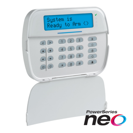 DSC HS2LCDPEE3 — LCD клавиатура PowerSeries Neo с четец за тагове