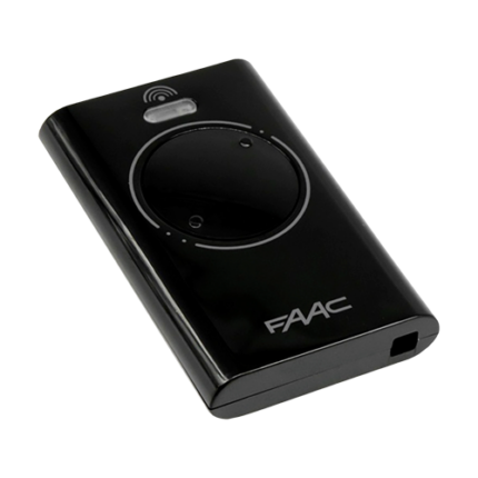 FAAC XT2SLH-LR-7870071 — 2-канално дистанционно SLH LR 433,92 MHz, черно