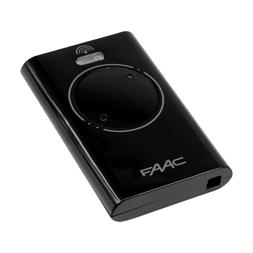 FAAC XT2SLH-LR-7870071 — 2-канално дистанционно SLH LR 433,92 MHz, черно
