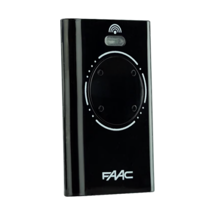 FAAC XT4SLH-LR-7870081 — 4-канално дистанционно SLH LR 433,92 MHz, черно