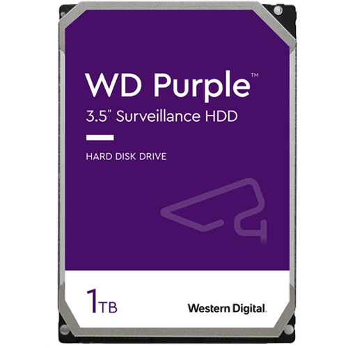 WD Purple WD10PURZ — диск 1 TB, 3,5″ SATA, CMR, 64 MB за видеонаблюдение WD Purple WD10PURZ — диск 1 TB, 3,5″ SATA, CMR, 64 MB за видеонаблюдение