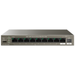 Tenda TEG1110PF-8-102W — 8-портов PoE+ Gigabit суич, бюджет 92 W