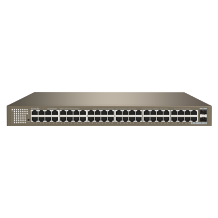 Tenda TEG1050F — 48-портов Gigabit суич с 2 SFP порта