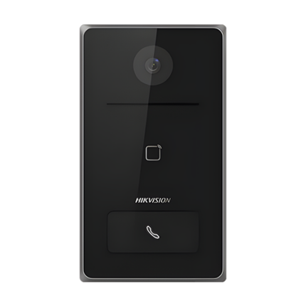 Hikvision DS-KV6133-WME1-Ingropat — 2 MP Wi-Fi IP домофон за вграждане