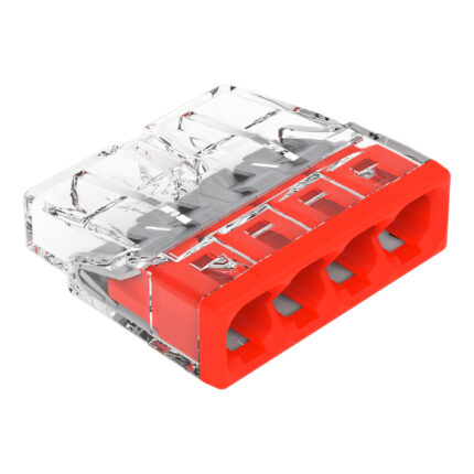 WAGO 2273-204 — PUSH WIRE конектори, 4 проводника, до 2,5 mm², 100 бр.