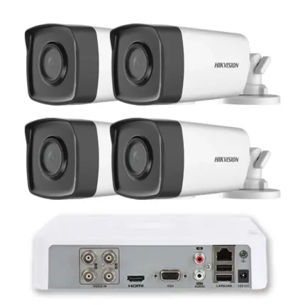 Комплект ZK4580E — 4 камери Hikvision 2 MP IR 80 m и 1 TB