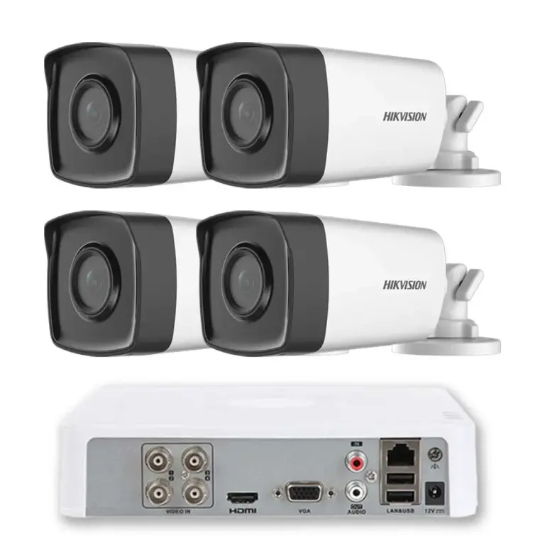 Комплект ZK4580E — 4 камери Hikvision 2 MP IR 80 m и 1 TB