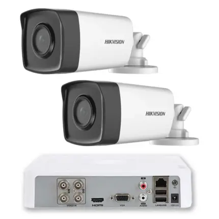 Комплект ZK2580E — 2 камери Hikvision 2 MP IR 80 m и 1 TB