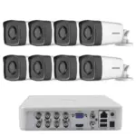 Комплект ZK8580E — 8 камери Hikvision 2 MP IR 80 m и 2 TB