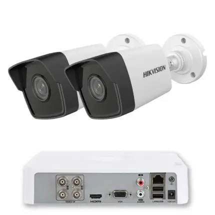 ZK2630E — комплект с 2 камери Hikvision 2 MP, IR 30 m и HDD 1 TB
