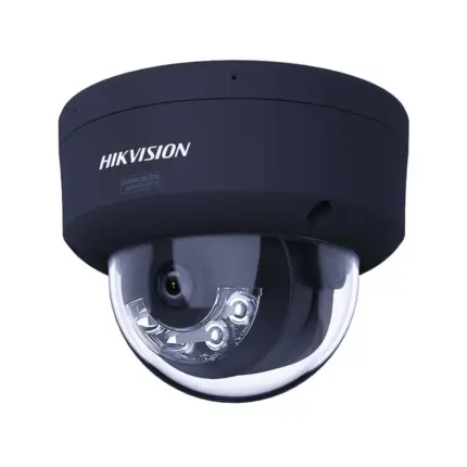 Hikvision DS-2CD2147G3-LIS2UY-2.8mm-BLACK — 4 MP куполна ColorVu IP камера с микрофон, черна