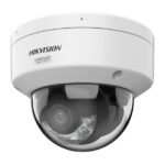 Hikvision DS-2CD2187G3-LIS2UY-2.8mm — 8 MP куполна ColorVu IP камера с микрофон, бяла