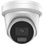 Hikvision DS-2CD2387G3-LIS2UY-SL-2.8mm — 8 MP Turret ColorVu IP камера, 2.8 mm и двупосочен звук