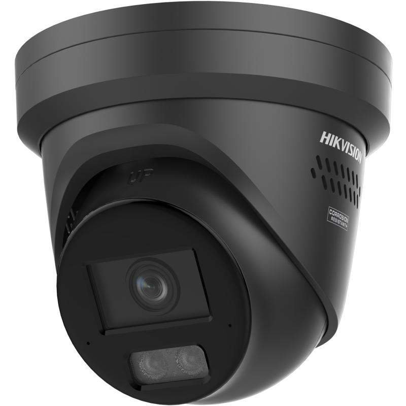 Hikvision DS-2CD2387G3-LIS2UY-SL-2.8mm-BLACK — 8 MP Turret ColorVu IP камера, 2.8 mm и двупосочен звук Hikvision DS-2CD2387G3-LIS2UY-SL-2.8mm-BLACK — 8 MP Turret ColorVu IP камера, 2.8 mm и двупосочен звук