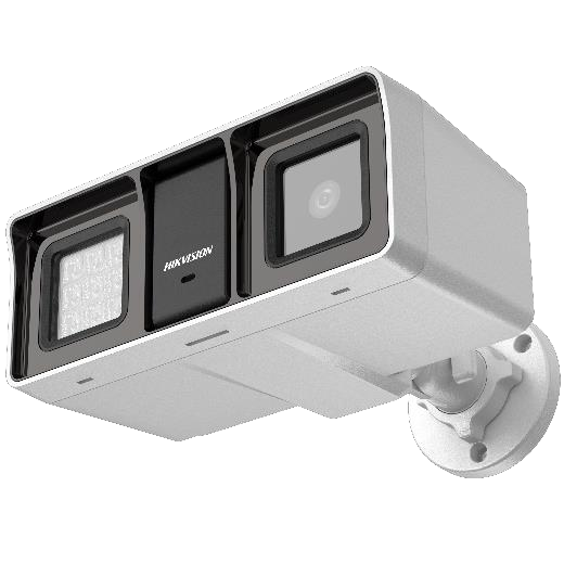 Комплект ZK41060W — 4 камери Hikvision 2 MP, 100 m кабел и 1 TB