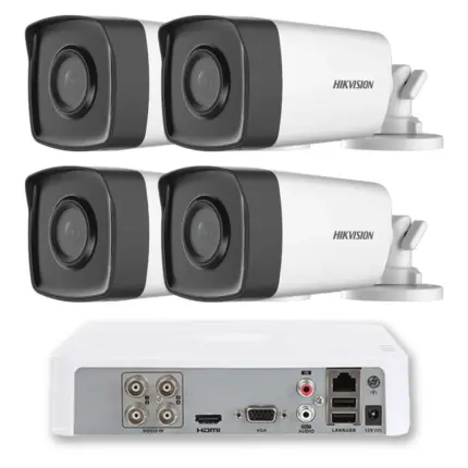 Комплект ZK41140E — 4 камери Hikvision 2 MP IR 40 m и 1 TB