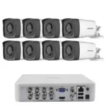 Комплект ZK81140E — 8 камери Hikvision 2 MP IR 40 m и 2 TB