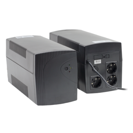 IPS TM-LI-1k2-PC-2x7 UPS 1200 VA / 720 W с 3 Schuko изхода