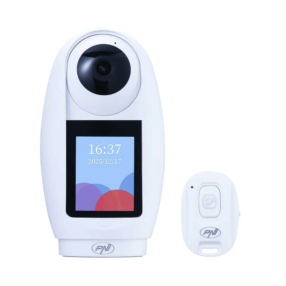 PNI-IP733 3 MP Wi-Fi камера с IPS екран и Bluetooth бутон за повикване PNI-IP733 3 MP Wi-Fi камера с IPS екран и Bluetooth бутон за повикване