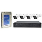PNI-IMAX3L-1TB IPMAX POE 3LR комплект с 4 камери 3 MP и HDD 1 TB