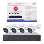 PNI-IP-POE8 IPMAX POE 8 комплект с 4 камери 8 MP и 10-канален NVR