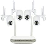 PNI-WF8-840-4 WiFi800 комплект с 4 PTZ камери IP840 8 MP и NVR