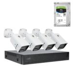 PNI-IPMAX3L-1TB IPMAX POE 3LR комплект с 4 камери 3 MP и Seagate HDD 1 TB