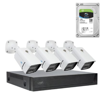 PNI-IPMAX3L-1TB IPMAX POE 3LR комплект с 4 камери 3 MP и Seagate HDD 1 TB