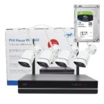 PNI-WF660-1TB WiFi660 комплект с 4 Wi-Fi камери 3 MP и Seagate HDD 1 TB
