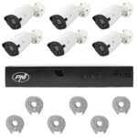 PNI House IP716-6I8 — PoE комплект с 6 камери 8 MP и кабели