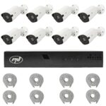 PNI House IP716-8I8 — PoE комплект с 8 камери 8 MP и кабели