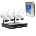 PNI-WF660-P1TB WiFi660 комплект с 4 Wi-Fi камери 3 MP и HDD 1 TB