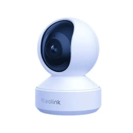 Reolink E340(8MP) — 8MP Wi-Fi 6 вътрешна PTZ камера с 3× оптично увеличение