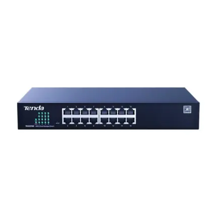 Tenda TEG2216D — 16-портов Gigabit суич с облачно управление