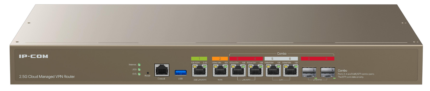 IP-COM M50-F — 2,5G VPN рутер с AP контролер и SFP Combo портове