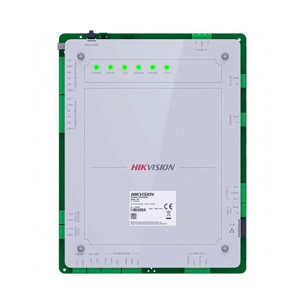 Hikvision DS-K2621X(P) — контролер за 1 врата без метална кутия Hikvision DS-K2621X(P) — контролер за 1 врата без метална кутия