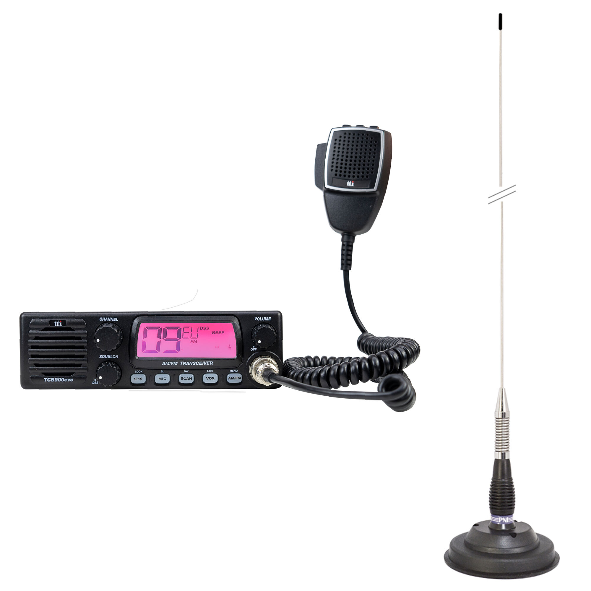 TTi TTI-PACK73 CB комплект TCB-900 EVO с антена PNI ML100 TTi TTI-PACK73 CB комплект TCB-900 EVO с антена PNI ML100