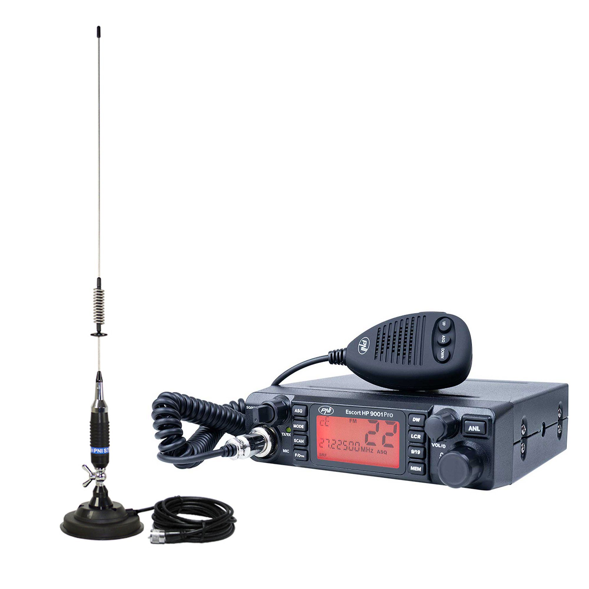 PNI-PACK83PRO — CB комплект HP 9001 PRO 12/24 V с антена S75 PNI-PACK83PRO — CB комплект HP 9001 PRO 12/24 V с антена S75