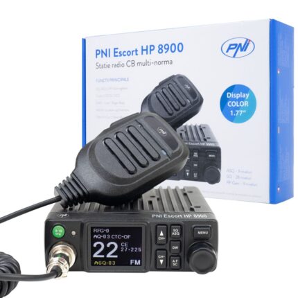 PNI-HP8900 — CB радиостанция AM/FM, 12/24 V с цветен дисплей