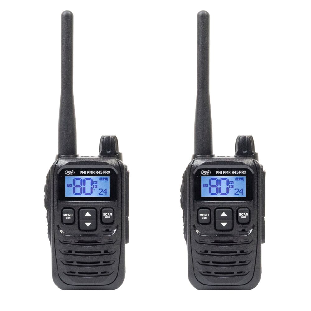 PNI-R45-2 — комплект 2 аналогови радиостанции PMR R45 PRO PNI-R45-2 — комплект 2 аналогови радиостанции PMR R45 PRO