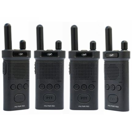 PNI-R60-4 — комплект 4 PMR446 радиостанции с USB-C