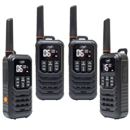 PNI-R80-4 — комплект 4 PMR446 радиостанции R80 PRO