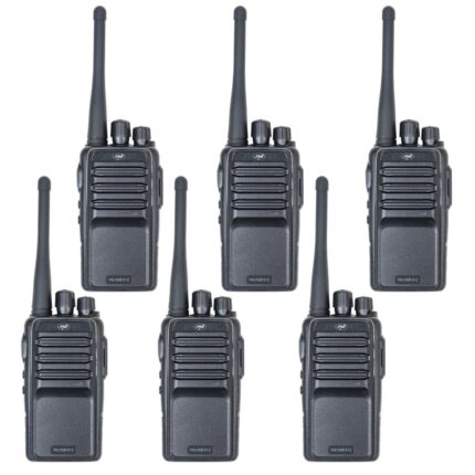 PNI R15-6 — комплект 6 радиостанции PMR446 с настолно зареждане
