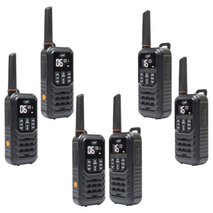PNI-R80-6 — комплект 6 PMR446 радиостанции R80 PRO